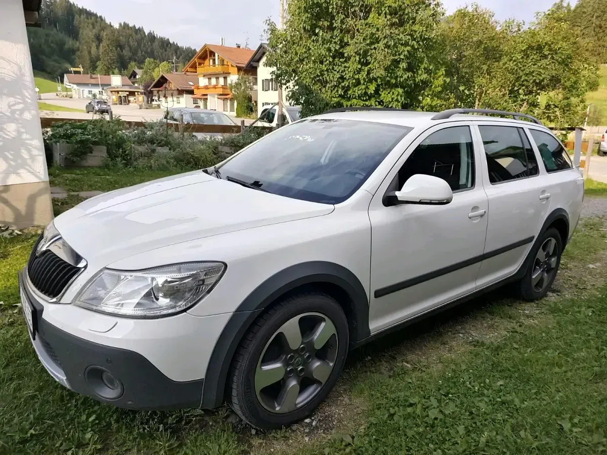 Gebraucht Skoda Octavia Scout Scout 4x4 140 PS (102 kW) 2026 Weiß Kombi