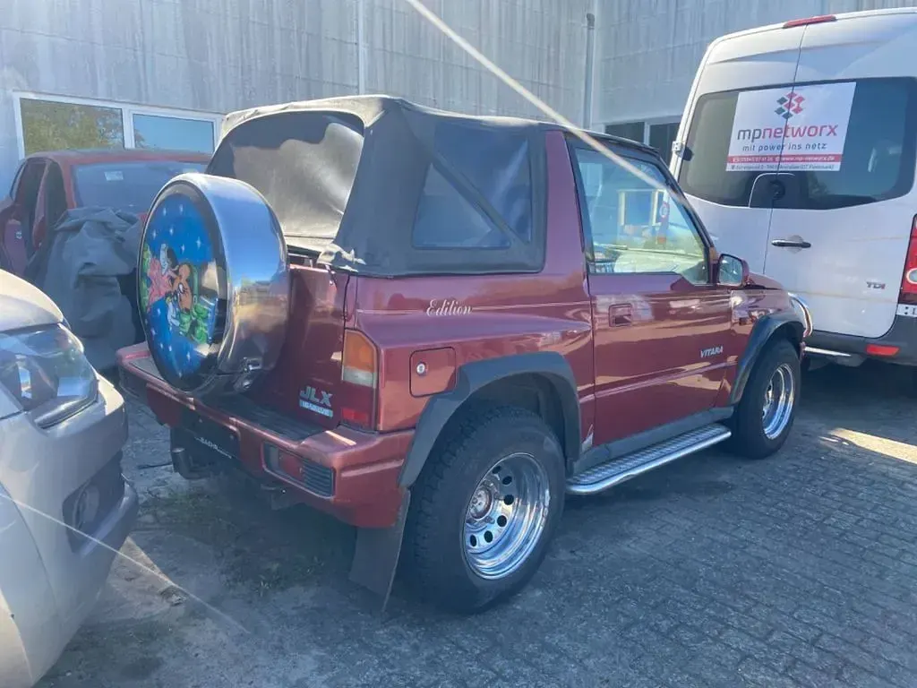 Gebraucht Suzuki Vitara 97 PS (71 kW) 1998 Rot Cabrio