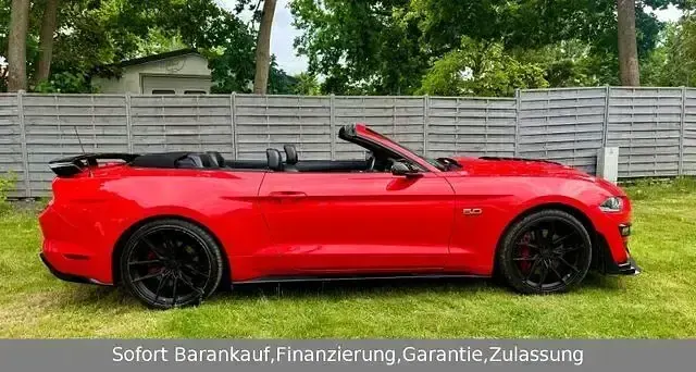 Gebraucht Ford Mustang GT 466 PS (342 kW) 2019 Rot Cabrio