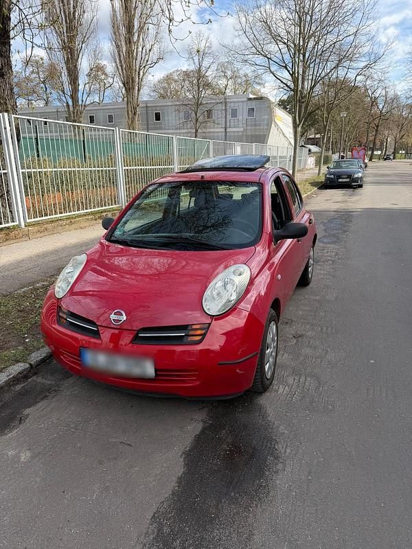 Gebraucht Nissan Micra 63 PS (46 kW) 2004 Rot Kleinwagen