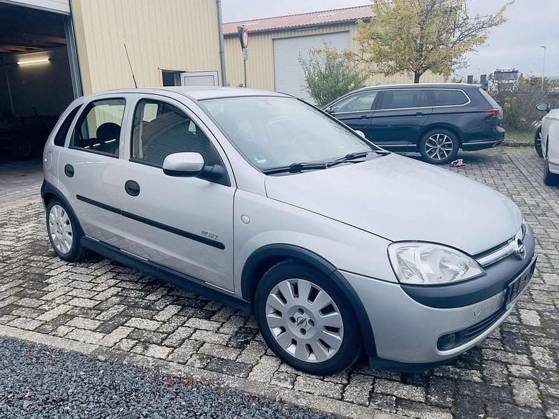 Silber Gebraucht 2003 Opel Corsa Elegance Kleinwagen | 1.500 € (Guter Preis) - Bild 1/4