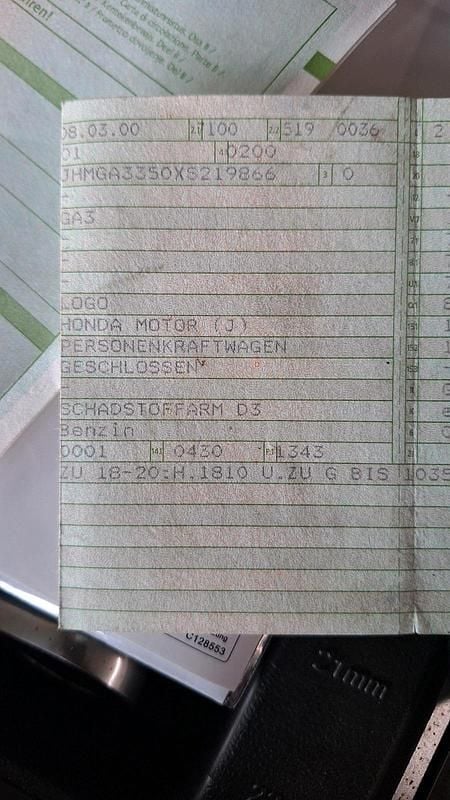 Gebraucht Honda Logo 65 PS (47 kW) 2000 Grün Kleinwagen