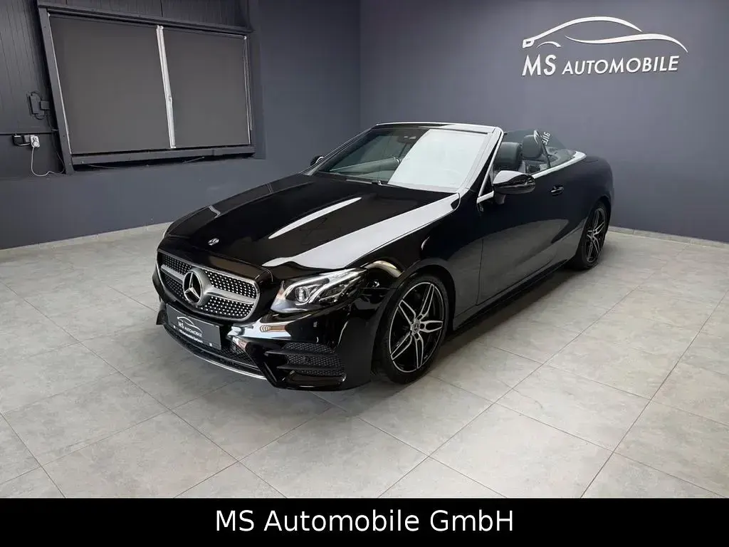 Gebraucht Mercedes E220 AMG line 194 PS (142 kW) 2018 Schwarz Cabrio
