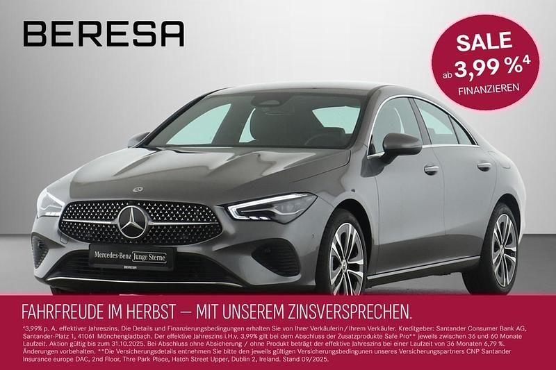 Grau Gebraucht 2024 Mercedes CLA200 Progressive Coupé | 31.490 € (Superpreis) - Bild 1/4
