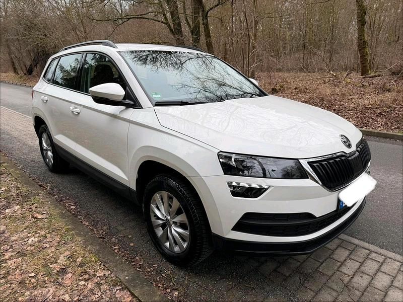 Gebraucht Skoda Karoq 150 PS (110 kW) 2020 Weiß SUV