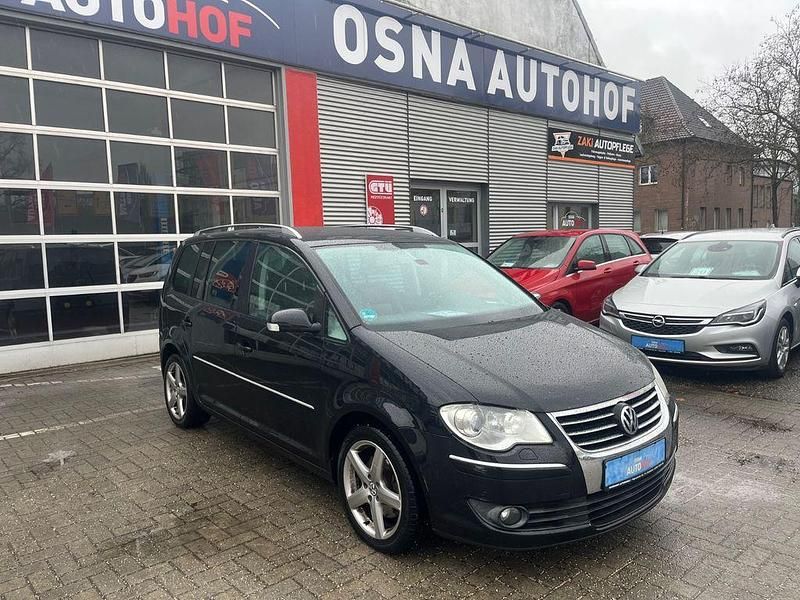 Gebraucht VW Touran Highline 170 PS (125 kW) 2007 Schwarz Van / Kleinbus