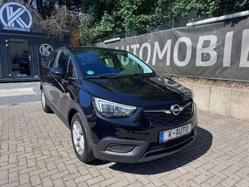 Onyx schwarz Gebraucht 2017 Opel Crossland X SUV | 8.990 € (Superpreis) - Bild 1/4