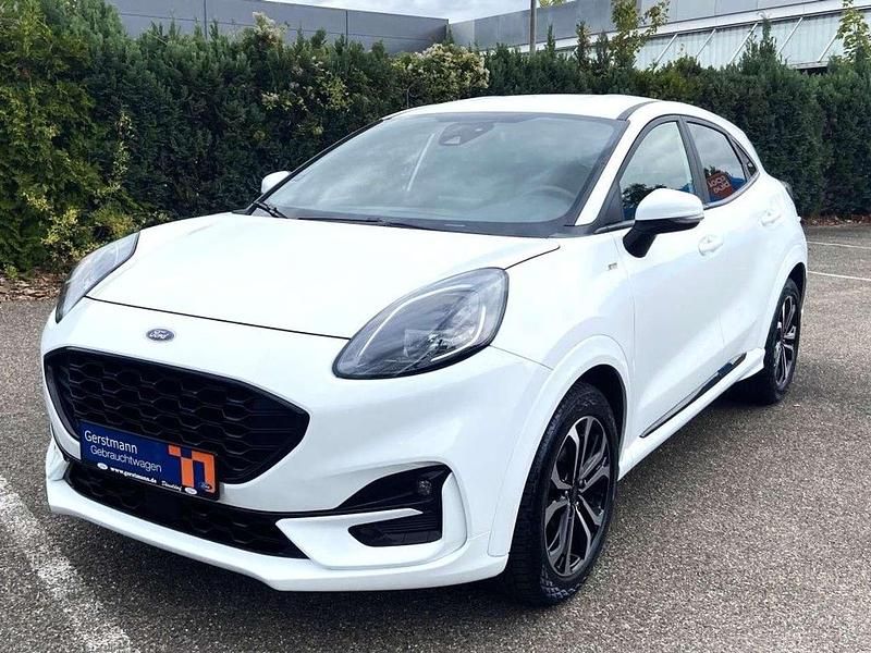 Frostweiß Gebraucht 2022 Ford Puma Gen-E ST-Line SUV | 14.980 € (Guter Preis) - Bild 1/4