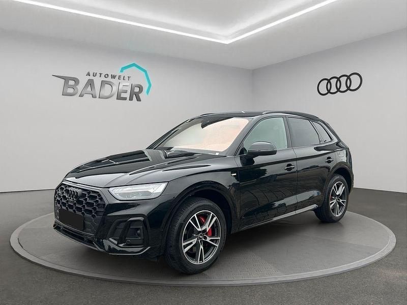 Mythosschwarz metallic Gebraucht 2021 Audi Q5 S-Line SUV | 38.880 € (Fairer Preis) - Bild 1/4