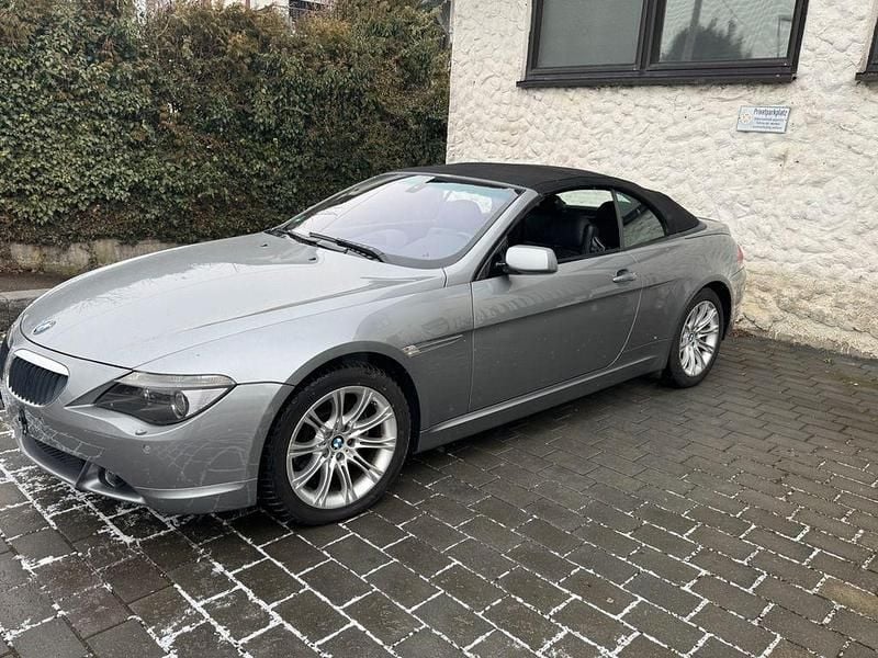 Silber Gebraucht 2005 BMW 630 Cabriolet Cabrio | 12.500 € (Superpreis) - Bild 1/4