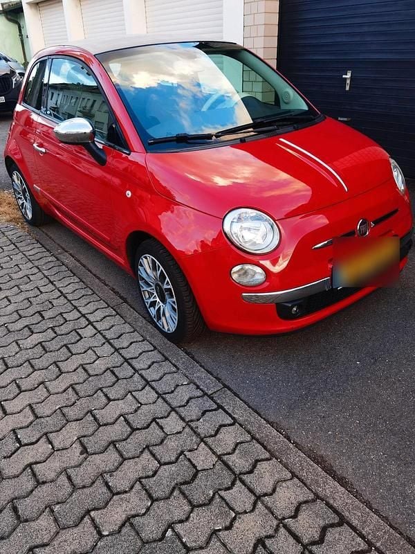 Rot Gebraucht 2013 Fiat 500C Cabrio | 4.700 € (Guter Preis) - Bild 1/4