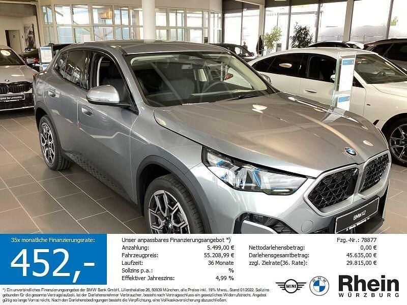 Skyscraper grau metallic Neu 2025 BMW X2 Sport Line SUV | 46.969 € (Superpreis) - Bild 1/4