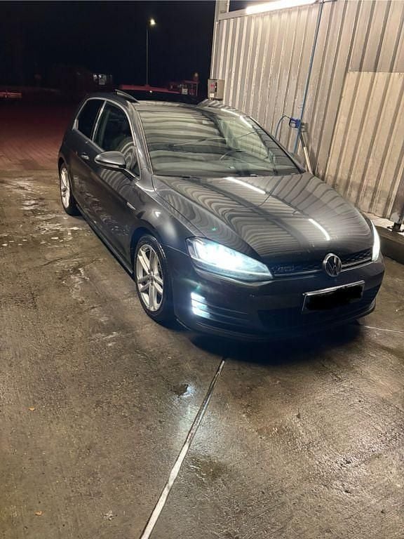 Gebraucht VW Golf VII GTD 184 PS (135 kW) 2013 Schwarz Limousine
