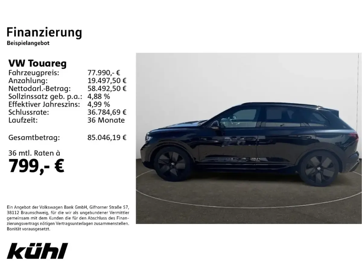 Gebraucht VW Touareg R-line 286 PS (210 kW) 2025 SUV