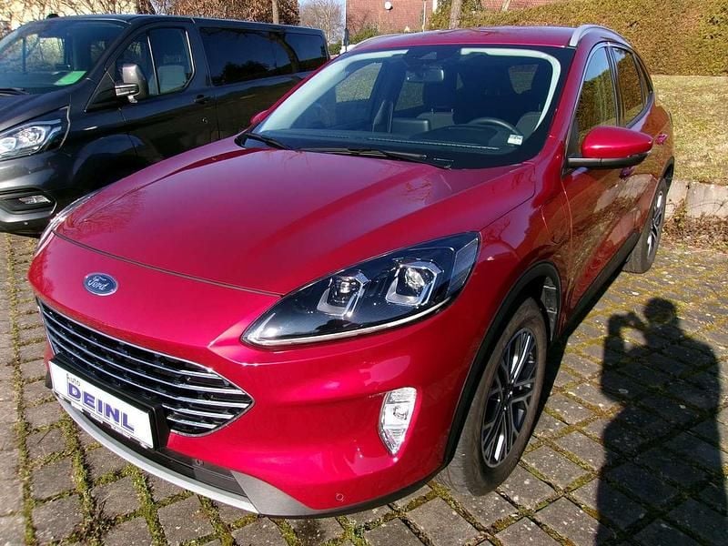 Lucidrotmetallic Gebraucht 2021 Ford Kuga Titanium SUV | 23.990 € (Guter Preis) - Bild 1/4