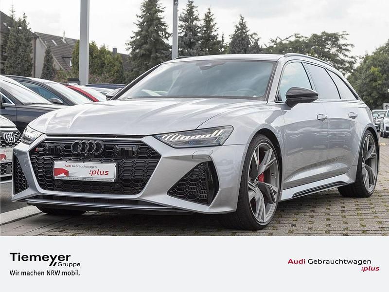 Florettsilber metallic Gebraucht 2022 Audi RS6 Ambiente Kombi | 106.980 € (Fairer Preis) - Bild 1/4