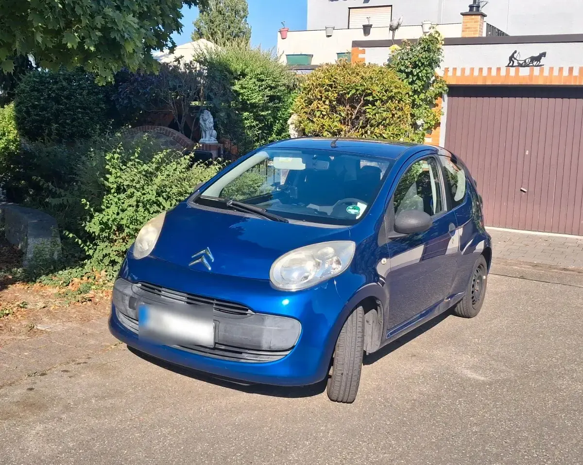 Gebraucht Citroën C1 60 PS (44 kW) 2008 Blau Kleinwagen