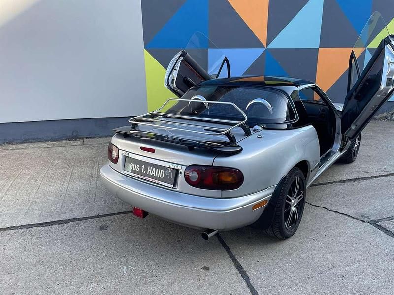 Gebraucht Mazda MX5 90 PS (66 kW) 1998 Silber Cabrio