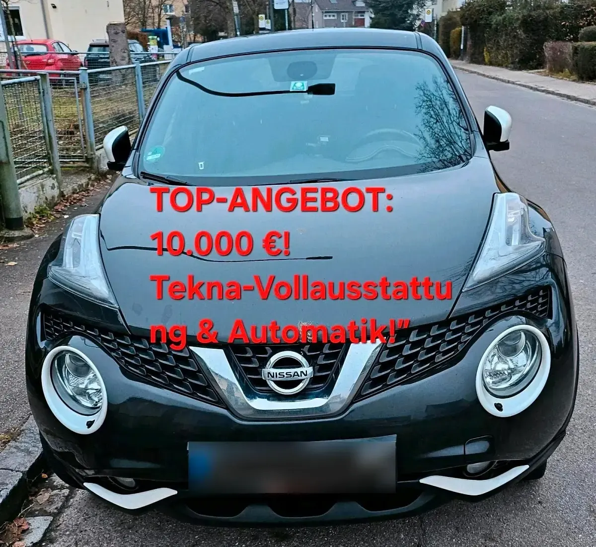 Gebraucht Nissan Juke 117 PS (86 kW) 2018 Schwarz SUV