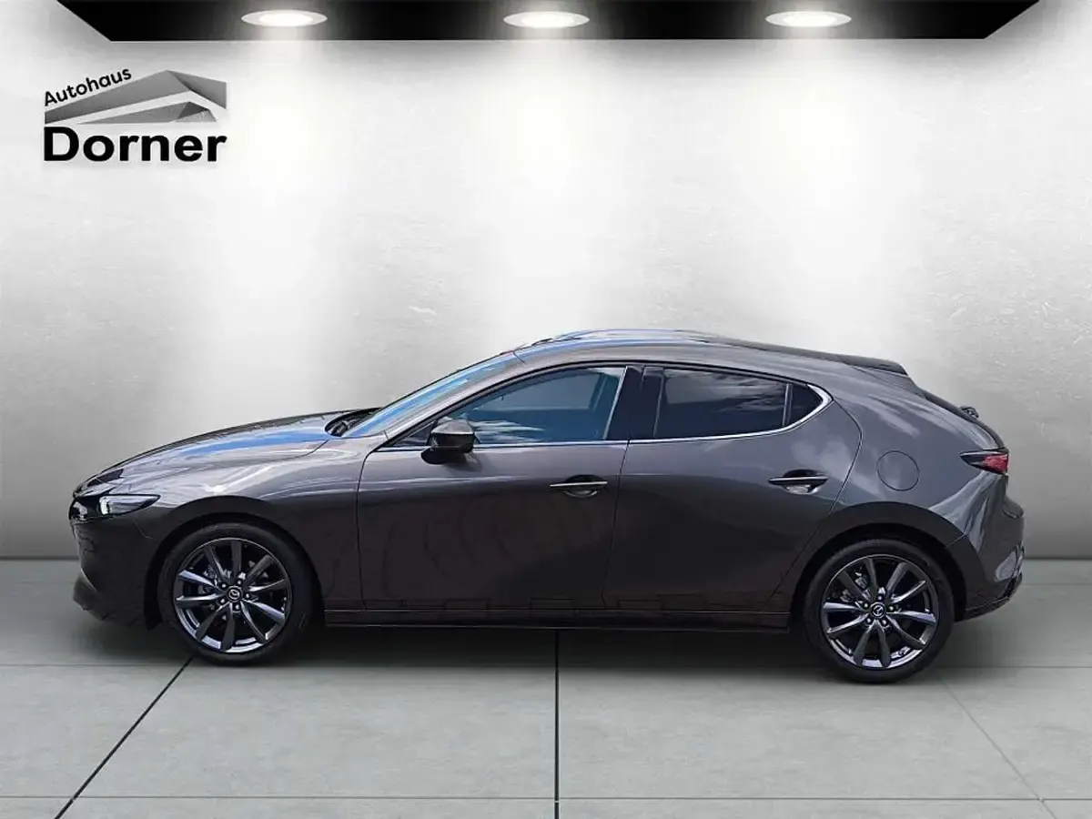 Gebraucht Mazda 3 Selection 122 PS (89 kW) 2019 Obsidiangrau Limousine