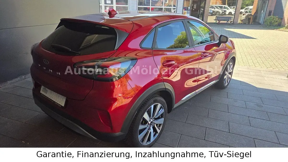 Gebraucht Ford Puma Titanium 125 PS (91 kW) 2020 Rot SUV