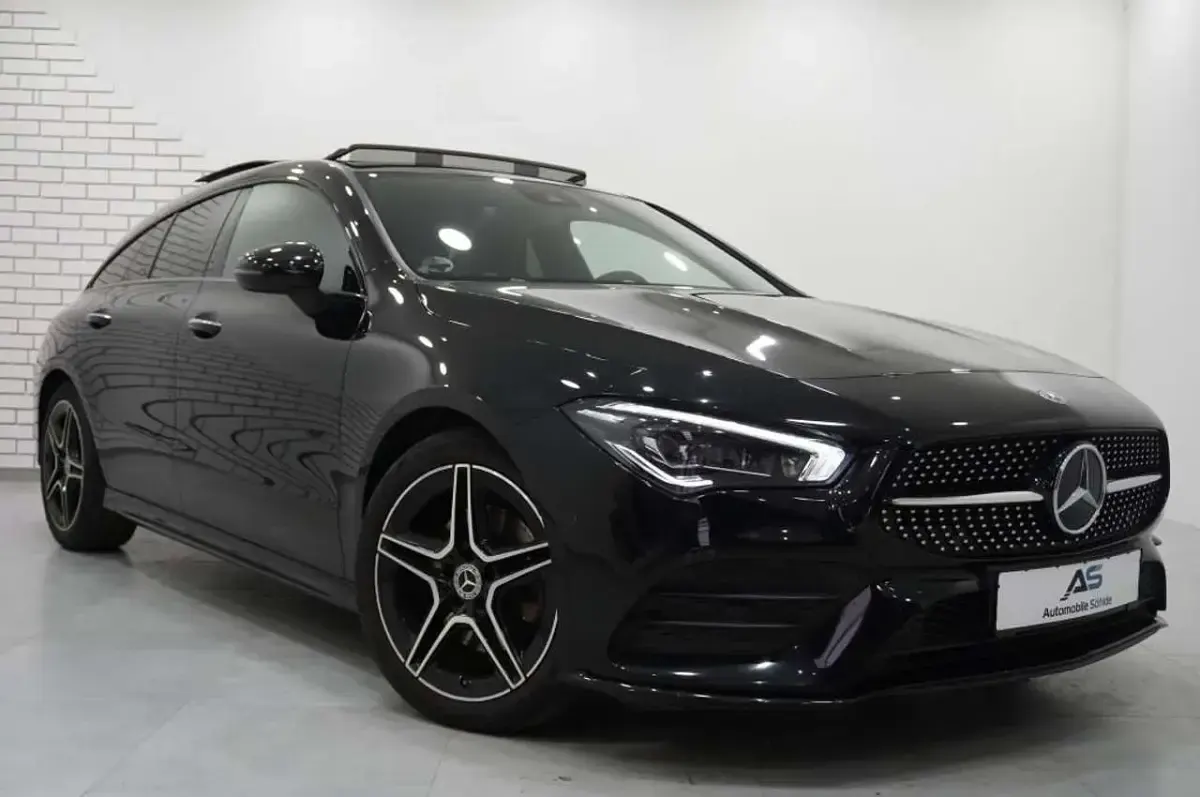 Gebraucht Mercedes CLA220 AMG line 190 PS (139 kW) 2022 Nachtschwarz unilack Coupé