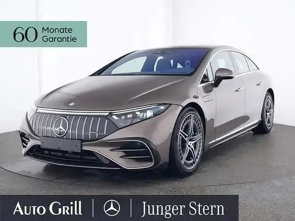 Metalliclack samtbraun Gebraucht 2023 Mercedes EQS 53 AMG AMG Limousine | 79.900 € (Superpreis) - Bild 1/4