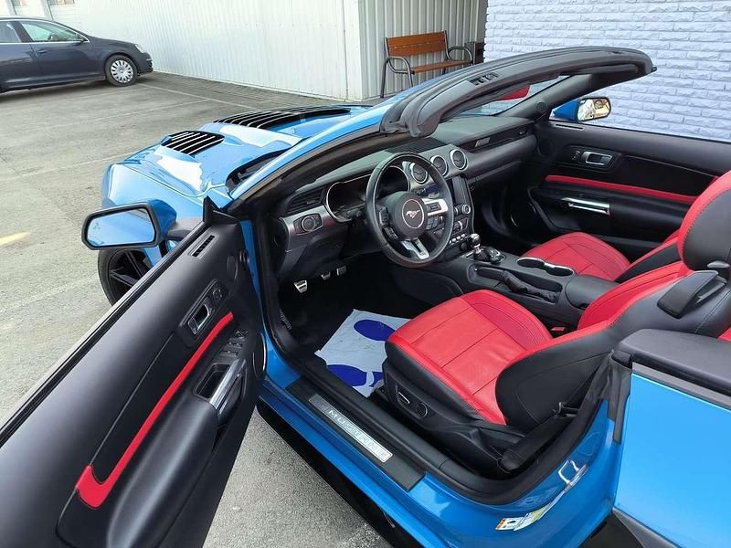 Gebraucht Ford Mustang GT 421 PS (309 kW) 2019 Blau Cabrio