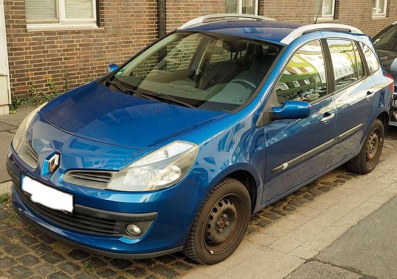 Gebraucht Renault Clio GrandTour Dynamique 101 PS (74 kW) 2008 Blau Kombi
