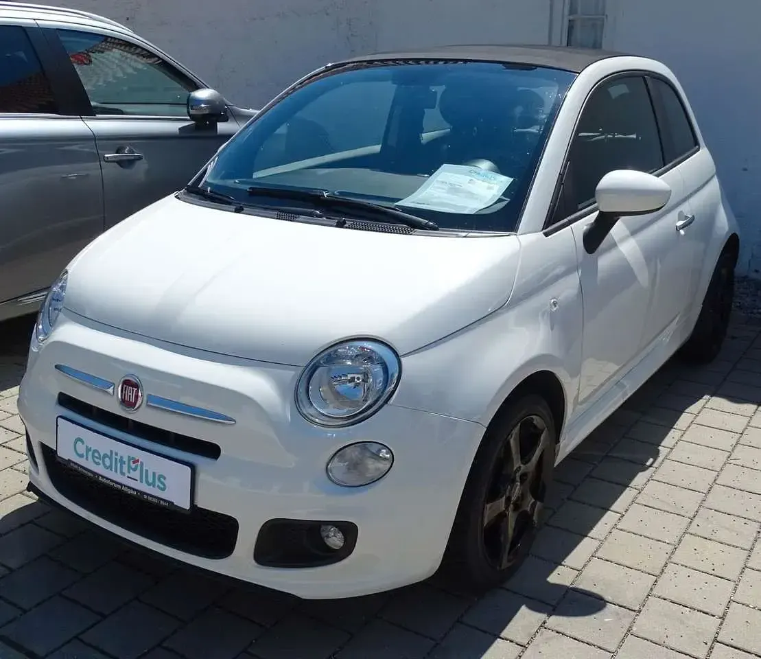 Gebraucht Fiat 500S S 105 PS (77 kW) 2015 Bianco bianco/ bossa nova/calc Cabrio