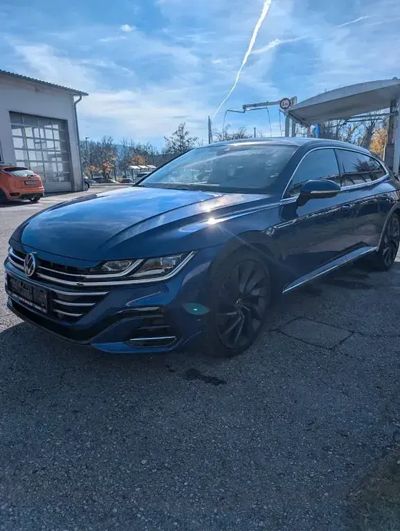 Gebraucht VW Arteon R-line 200 PS (147 kW) 2021 Blau Limousine