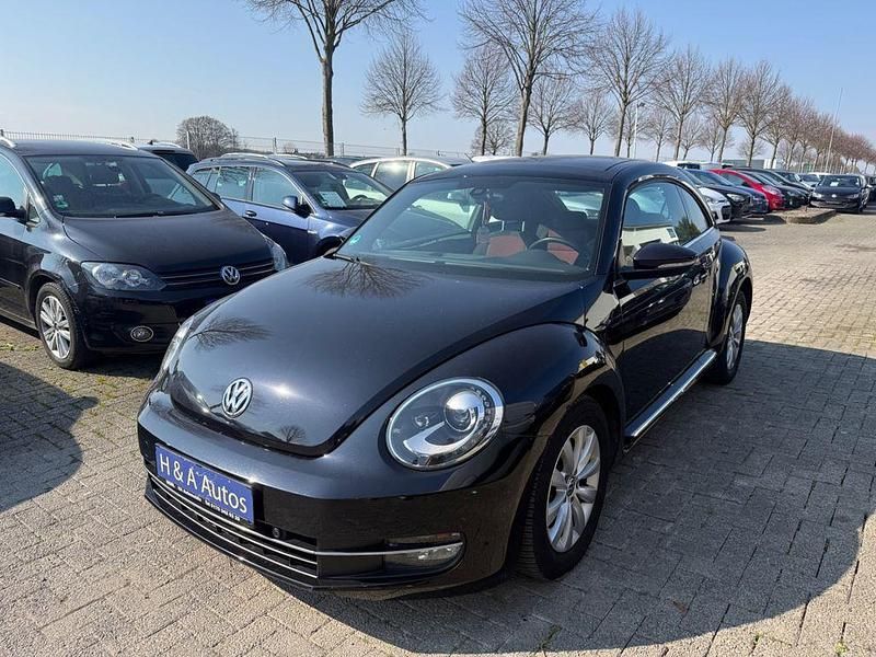 Gebraucht VW Beetle Design 105 PS (77 kW) 2014 Schwarz Kleinwagen