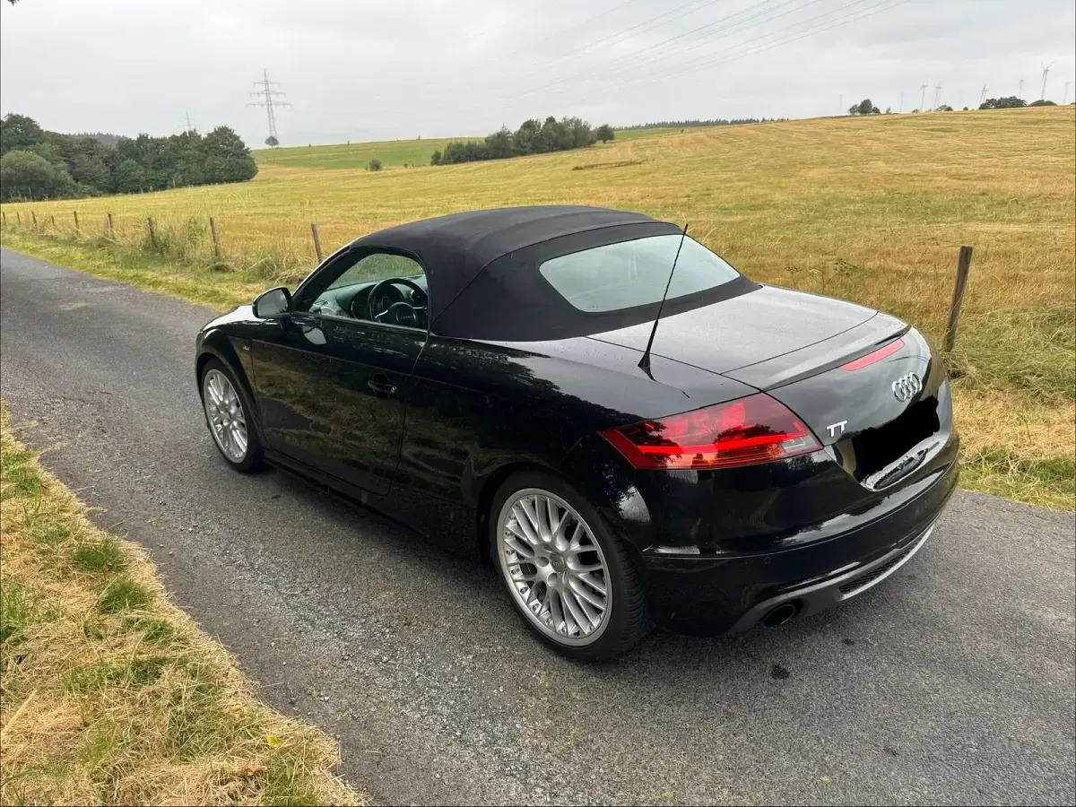 Gebraucht Audi TT Roadster Sport 211 PS (155 kW) 2011 Schwarz Cabrio