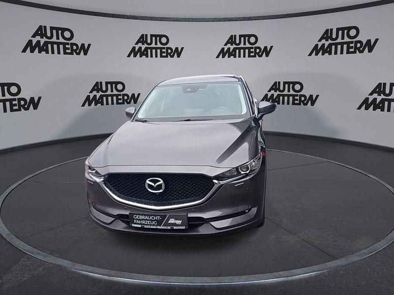 Gebraucht Mazda CX-5 Ad'Vantage 184 PS (135 kW) 2021 Machine gray metallic (metallic) SUV