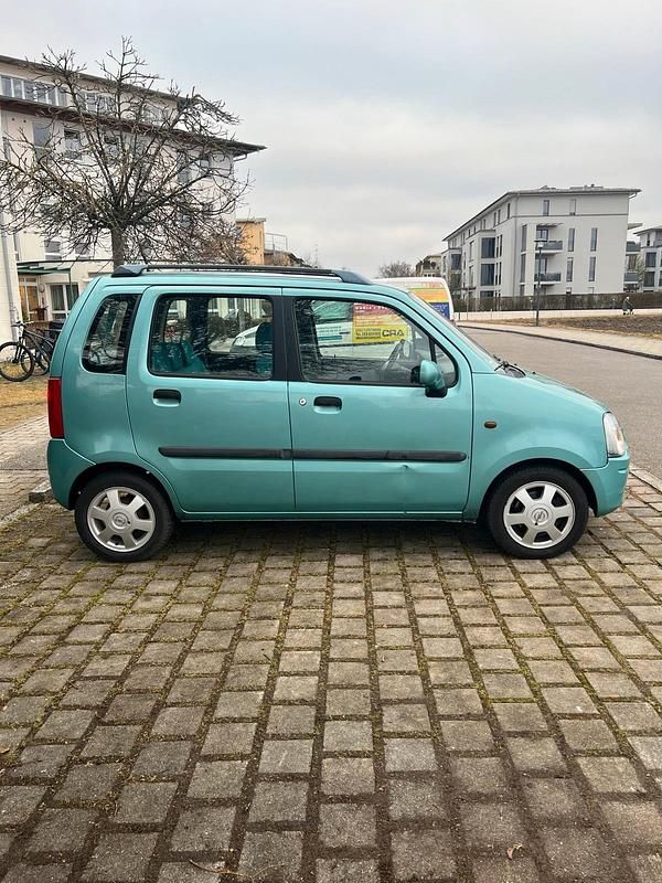 Gebraucht Opel Agila 75 PS (55 kW) 2004 Grün Van / Kleinbus