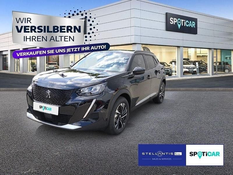 Schwarz Gebraucht 2023 Peugeot e-2008 Allure SUV | 22.480 € (Fairer Preis) - Bild 1/4