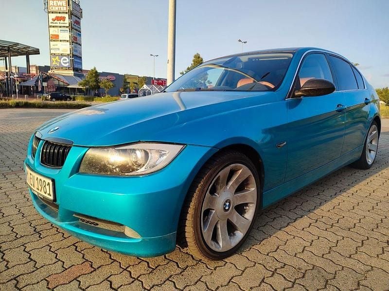 Blau Gebraucht 2008 BMW 325 M Performance Limousine | 5.900 € (Teuer) - Bild 1/4