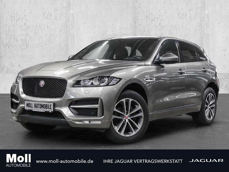 Silicon silver Gebraucht 2020 Jaguar F-Pace R-Sport SUV | 36.690 € (Etwas zu teuer) - Bild 1/4