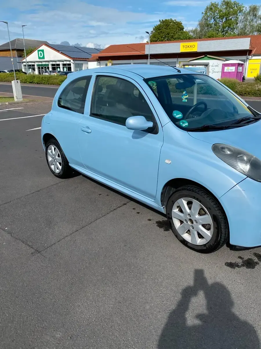 Gebraucht Nissan Micra 2005 Blau Kleinwagen