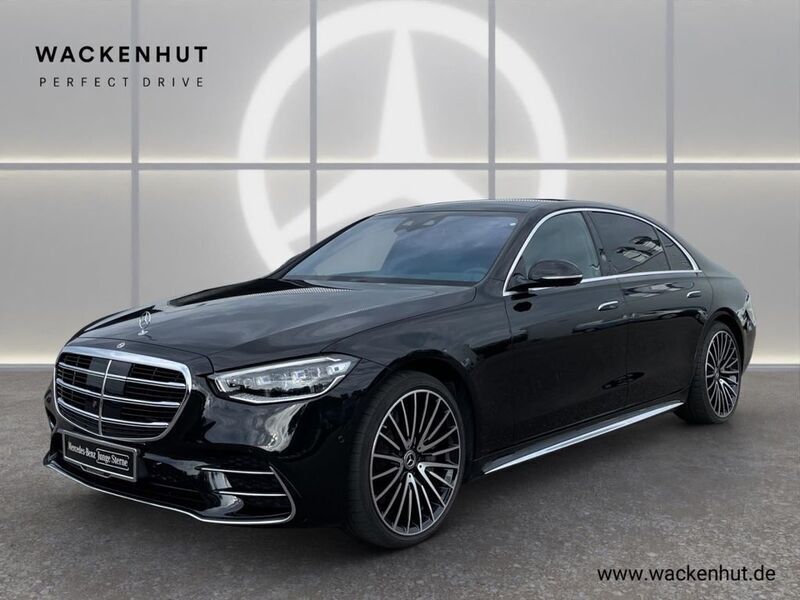 Schwarz Gebraucht 2023 Mercedes S450 Exclusive Limousine | 99.900 € - Bild 1/4