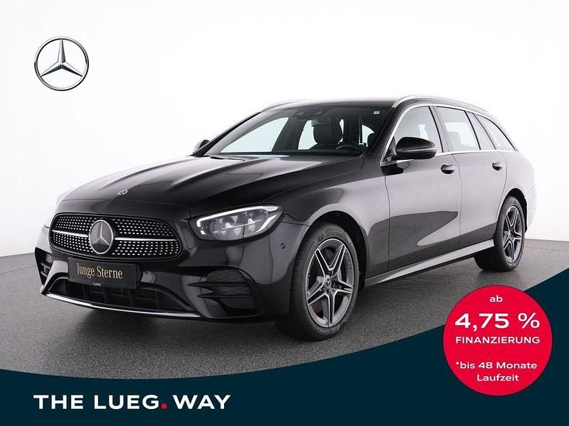 Schwarz Gebraucht 2022 Mercedes E300 AMG Limousine | 39.985 € (Fairer Preis) - Bild 1/4