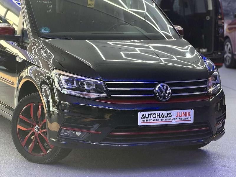 Gebraucht VW Caddy Highline 150 PS (110 kW) 2018 Schwarz Van / Kleinbus