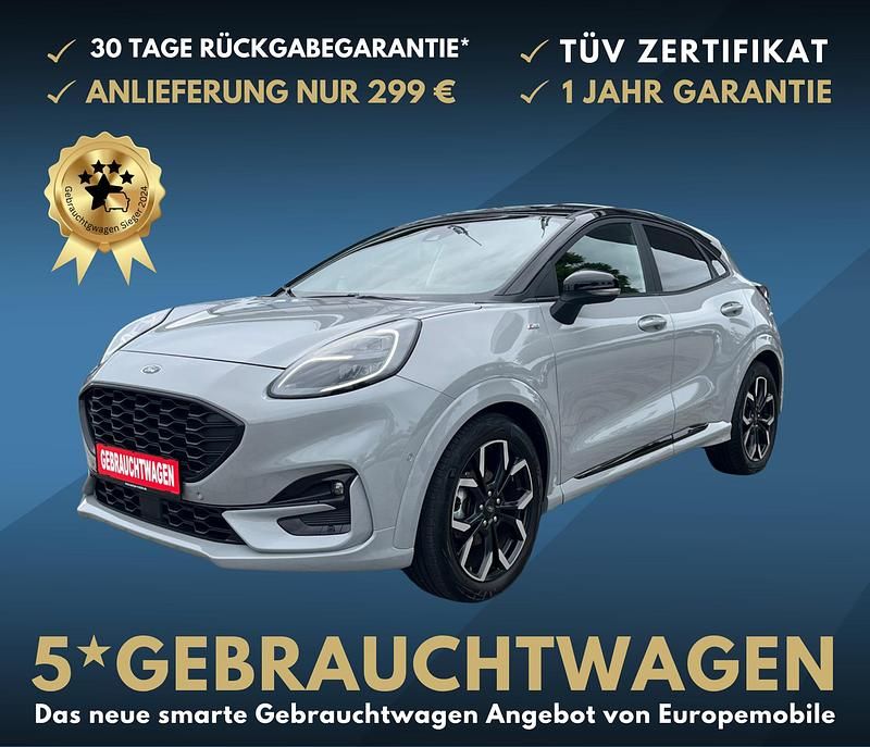 Fancygrau sonderlackie.../grau Gebraucht 2021 Ford Puma Gen-E ST-Line X SUV | 16.990 € (Superpreis) - Bild 1/1