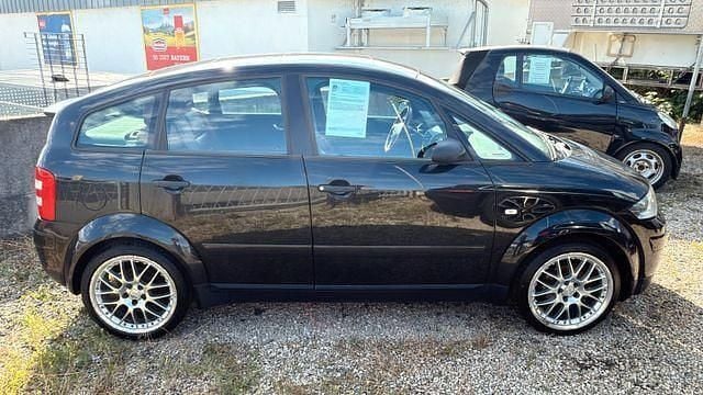 Ebonyschwarz perleffekt Gebraucht 2004 Audi A2 Sport Kleinwagen | 3.450 € (Fairer Preis) - Bild 1/4