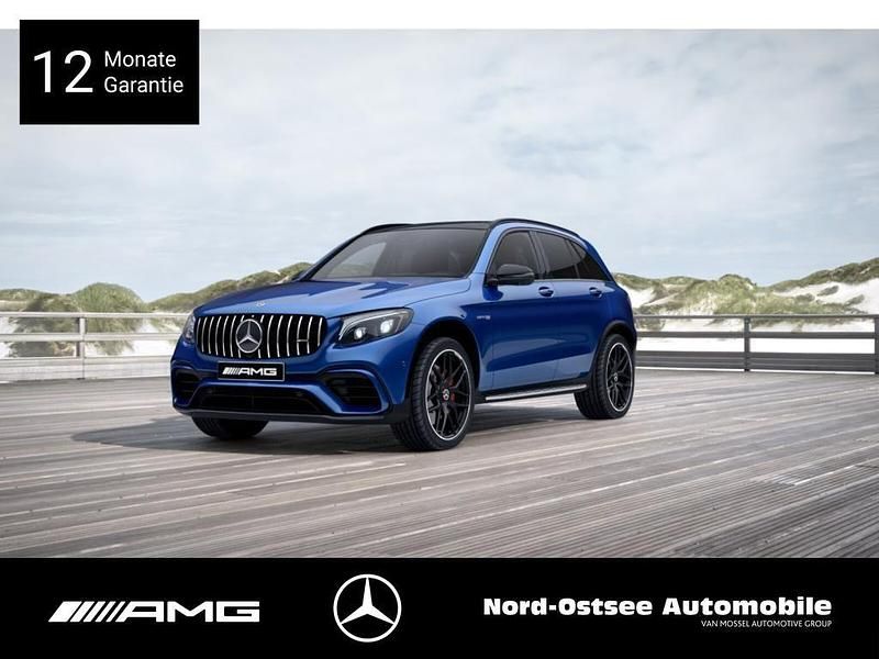 Brillantblau metallic Gebraucht 2018 Mercedes GLC63 AMG AMG SUV | 59.390 € (Fairer Preis) - Bild 1/3