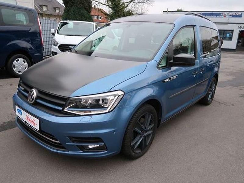 Gebraucht VW Caddy Highline 150 PS (110 kW) 2016 Blau Van / Kleinbus