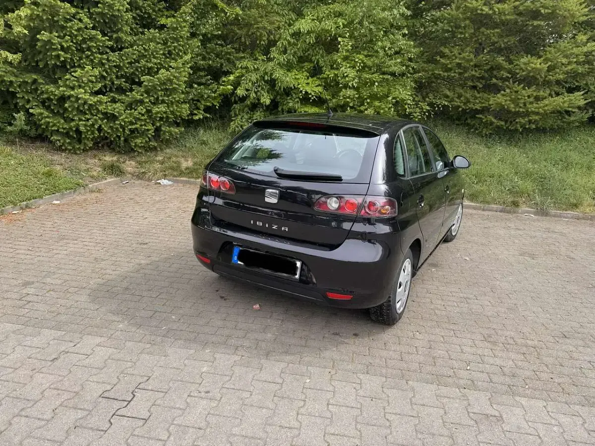 Gebraucht Seat Ibiza 86 PS (63 kW) 2008 Schwarz Kleinwagen