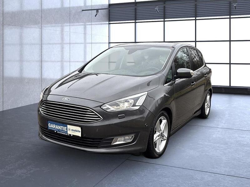 Gebraucht Ford C-MAX Titanium 125 PS (91 kW) 2017 Grau Van / Kleinbus