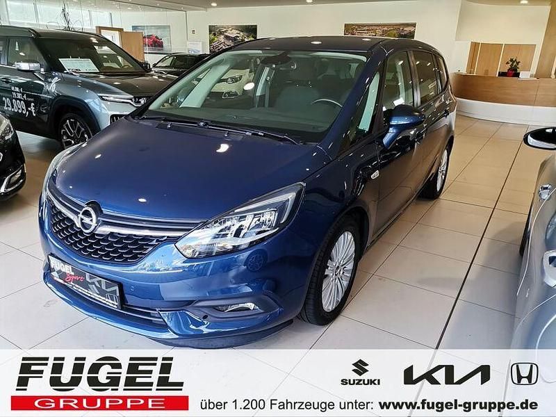 Nacht blau met Gebraucht 2017 Opel Zafira Business Van / Kleinbus | 11.265 € (Guter Preis) - Bild 1/4