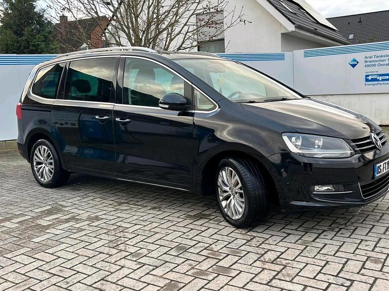 Schwarz Gebraucht 2010 VW Sharan Van / Kleinbus | 7.250 € (Superpreis) - Bild 1/4